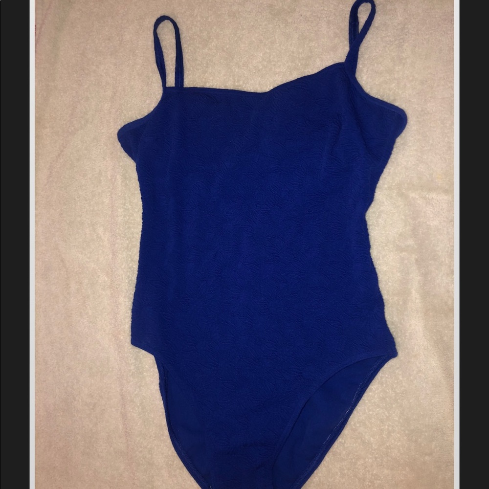 Blue Daisies texture Swimsuit